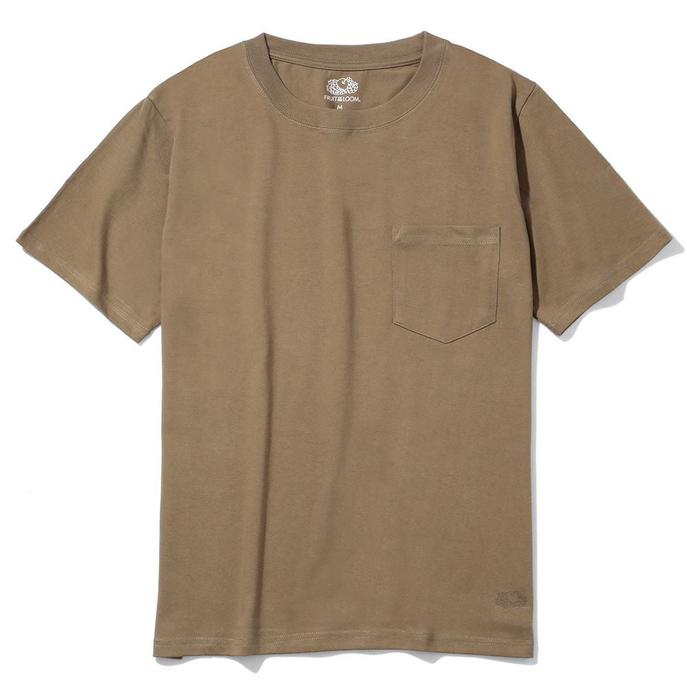 7oz ヘビーオンス 天竺 ポケットTシャツ | Fruit of the Loom | 公式