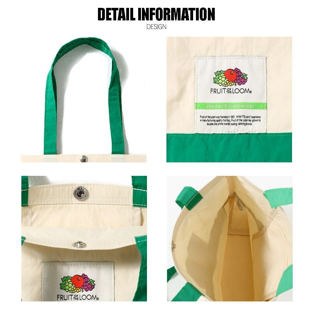 NYLON TOTEBAG M | Fruit of the Loom | 公式オンラインストア