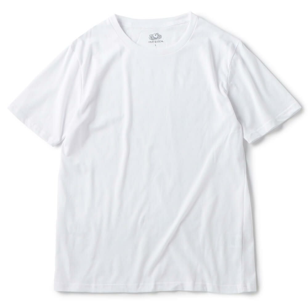 30/-天竺 TC Tシャツ【3Pパック】 | Fruit of the Loom | 公式