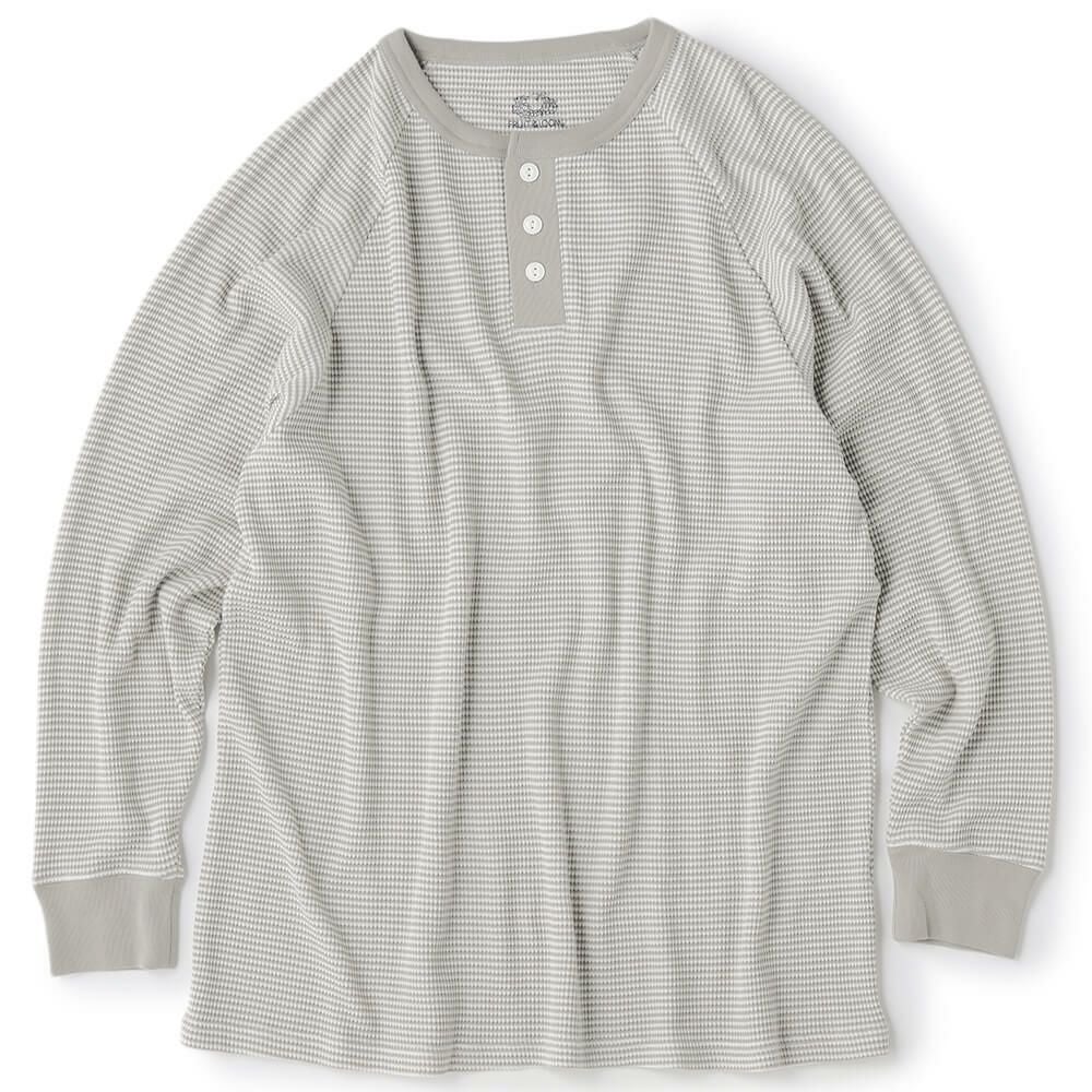 サーマルボーダーヘンリーL/S Tシャツ | Fruit of the Loom | 公式