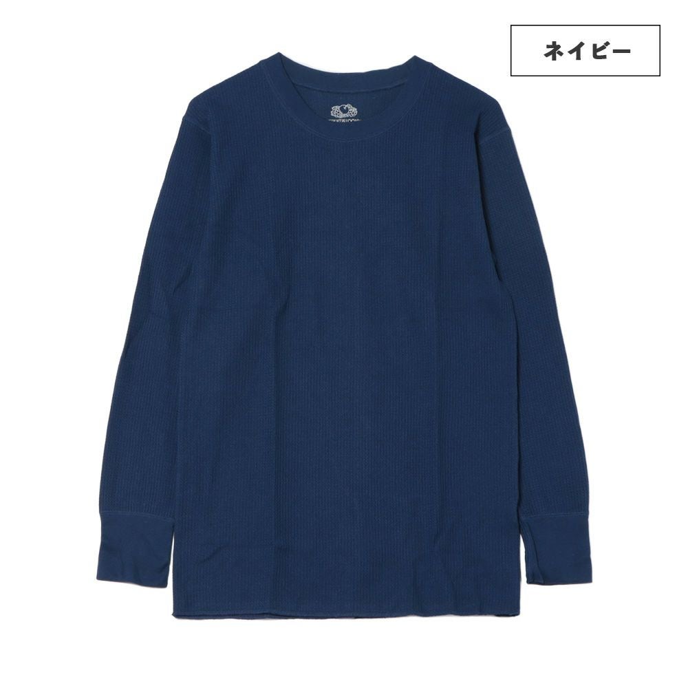 TC ワッフル クルーネック L/S Tシャツ | Fruit of the Loom | 公式