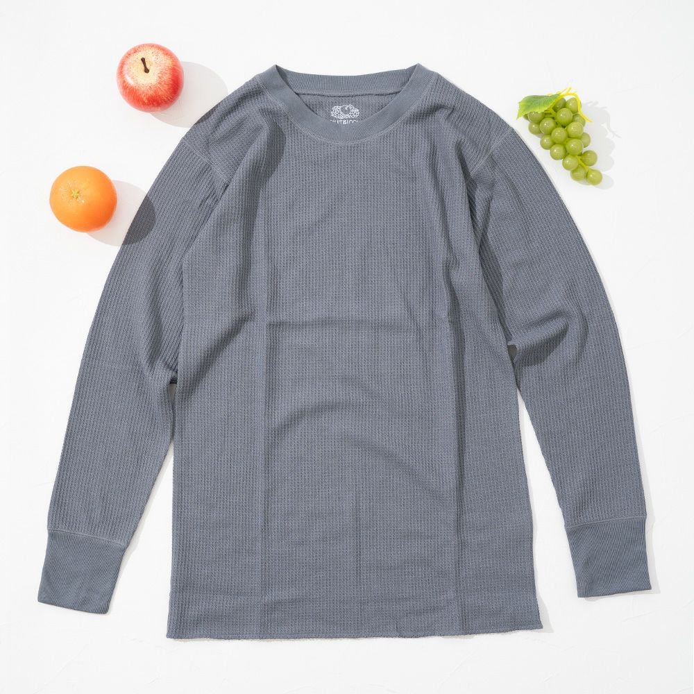 TC ワッフル クルーネック L/S Tシャツ | Fruit of the Loom | 公式