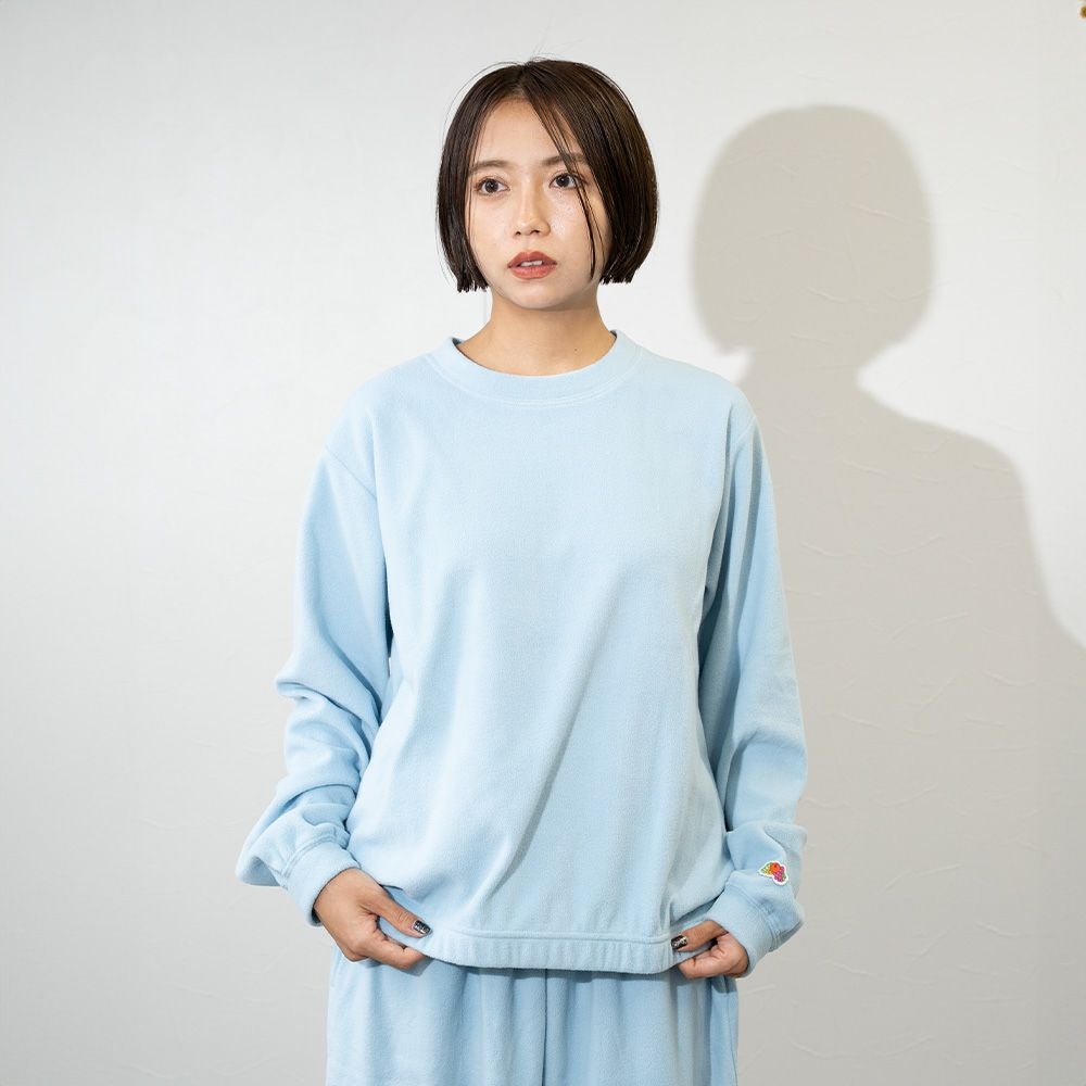 ミニフリース ルームウェア クルー 上下セット | Fruit of the Loom
