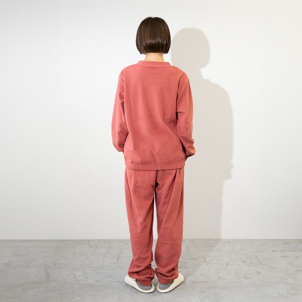 ミニフリース ルームウェア クルー 上下セット | Fruit of the Loom