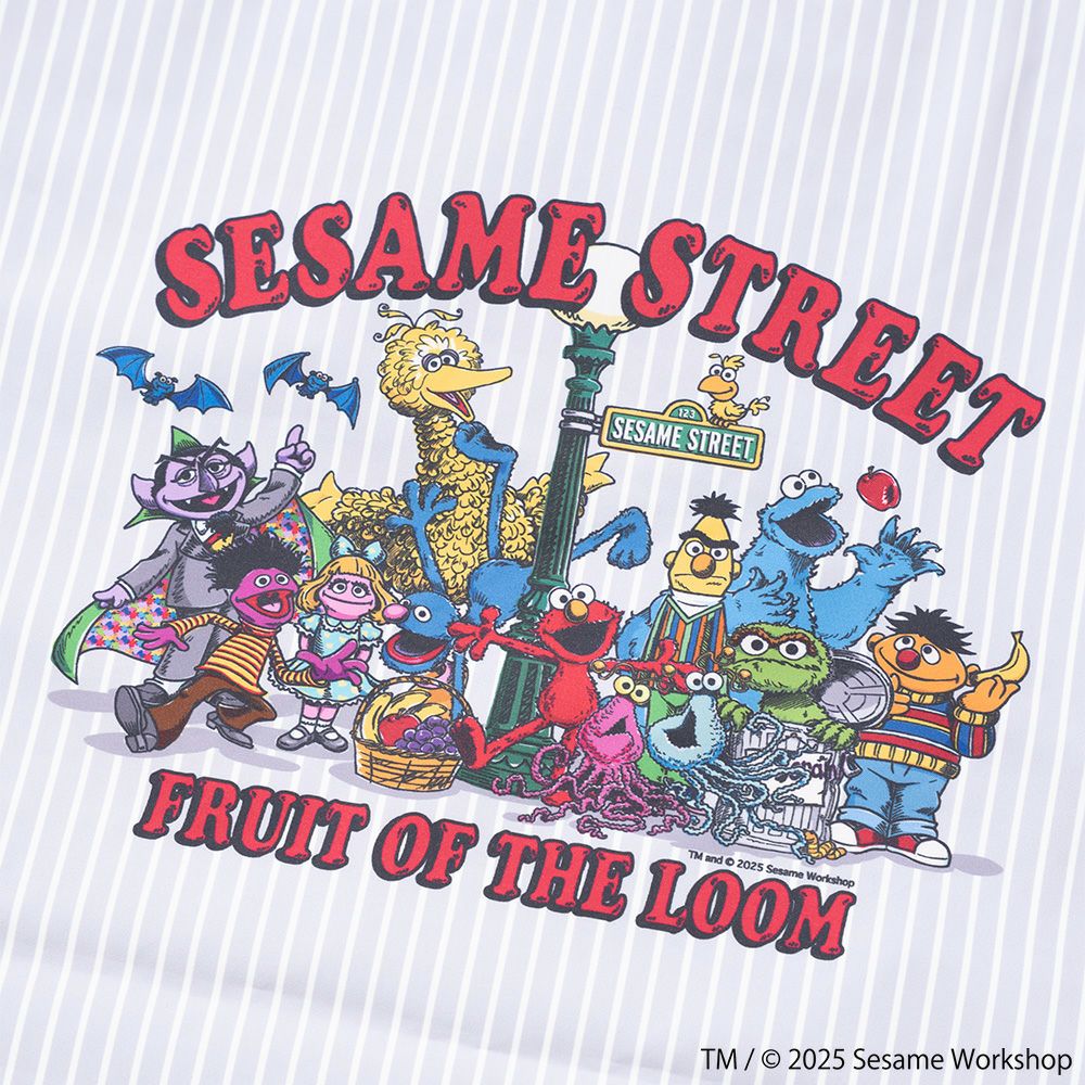SESAMESTREET×FTL Lサイズエコバック | Fruit of the Loom | 公式