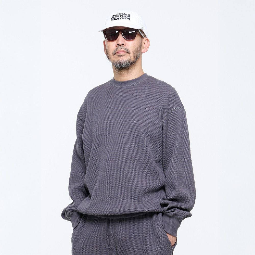 金子恵治 THERMAL CREW NECK L/S TEE | Fruit of the Loom | 公式