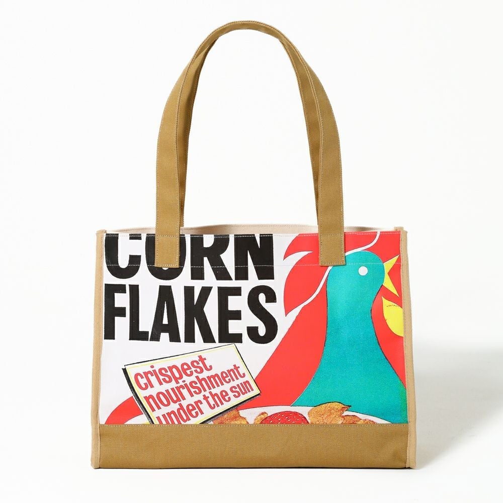 VINTAGE Kellogg' s Package print canvas bag | Fruit of the Loom