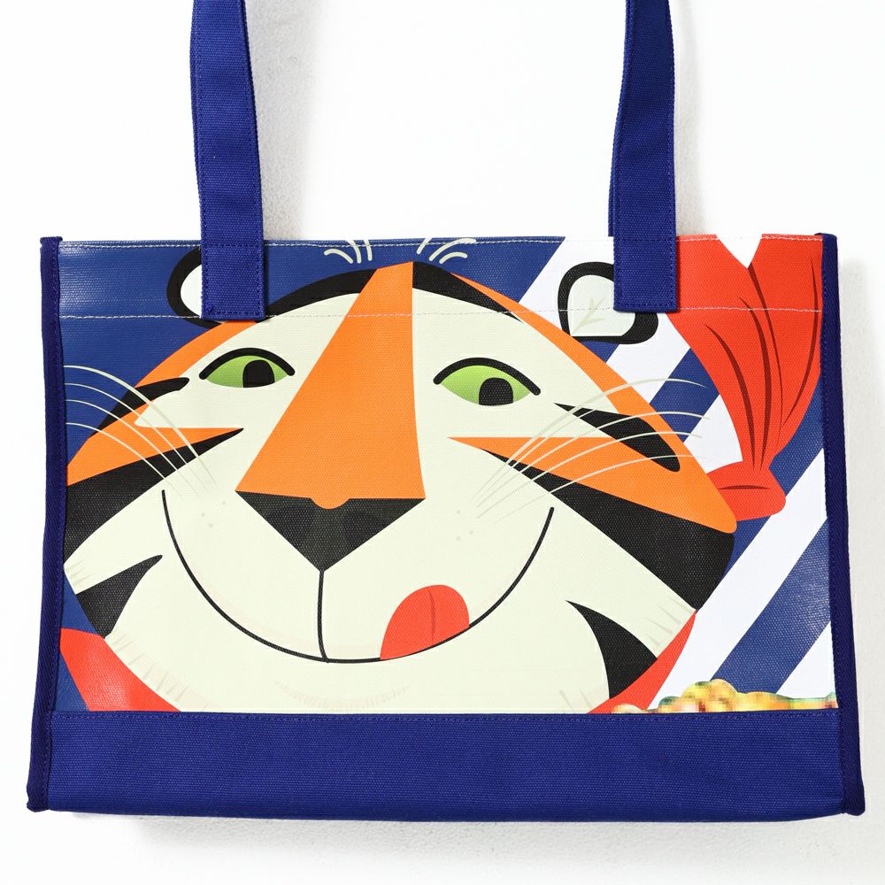 VINTAGE Kellogg' s Package print canvas bag | Fruit of the Loom