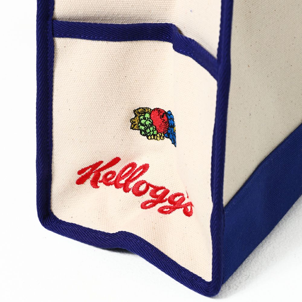 VINTAGE Kellogg' s Package print canvas bag | Fruit of the Loom