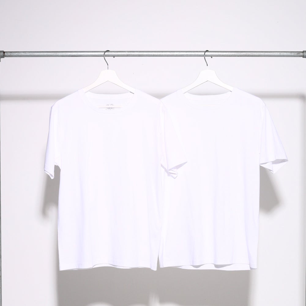 32/- コットン100% クルーネックTシャツ 2Pパック | Fruit of the Loom