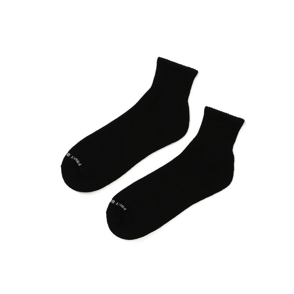 3P ベーシック クォーター丈ソックス 3P 25-27cm | Fruit of the Loom