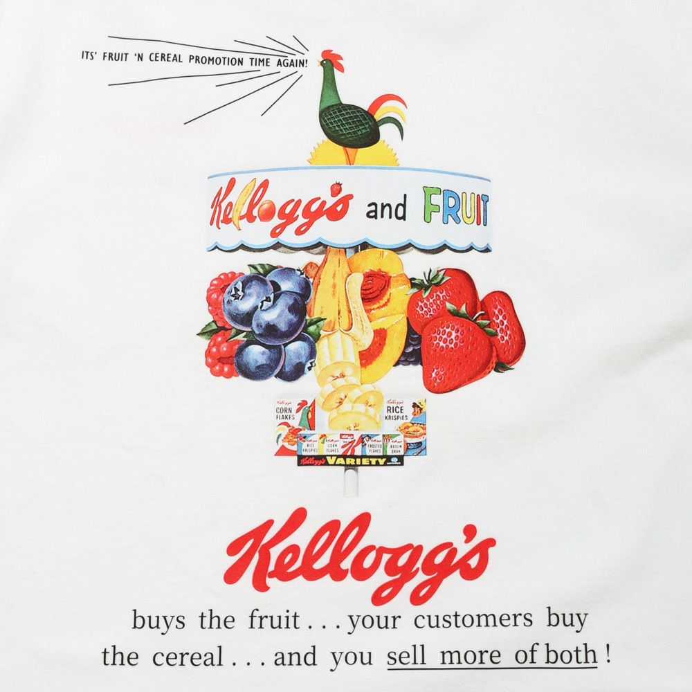 FTL x KELLOGGS T-SHIRT | Fruit of the Loom | 公式オンラインストア