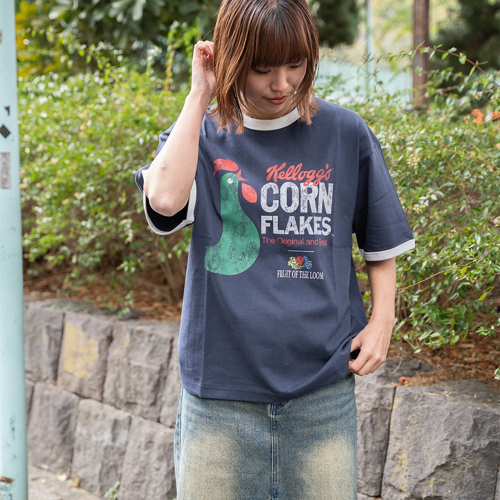 FTL x KELLOGGS RINGER T-SHIRT3 | Fruit of the Loom | 公式