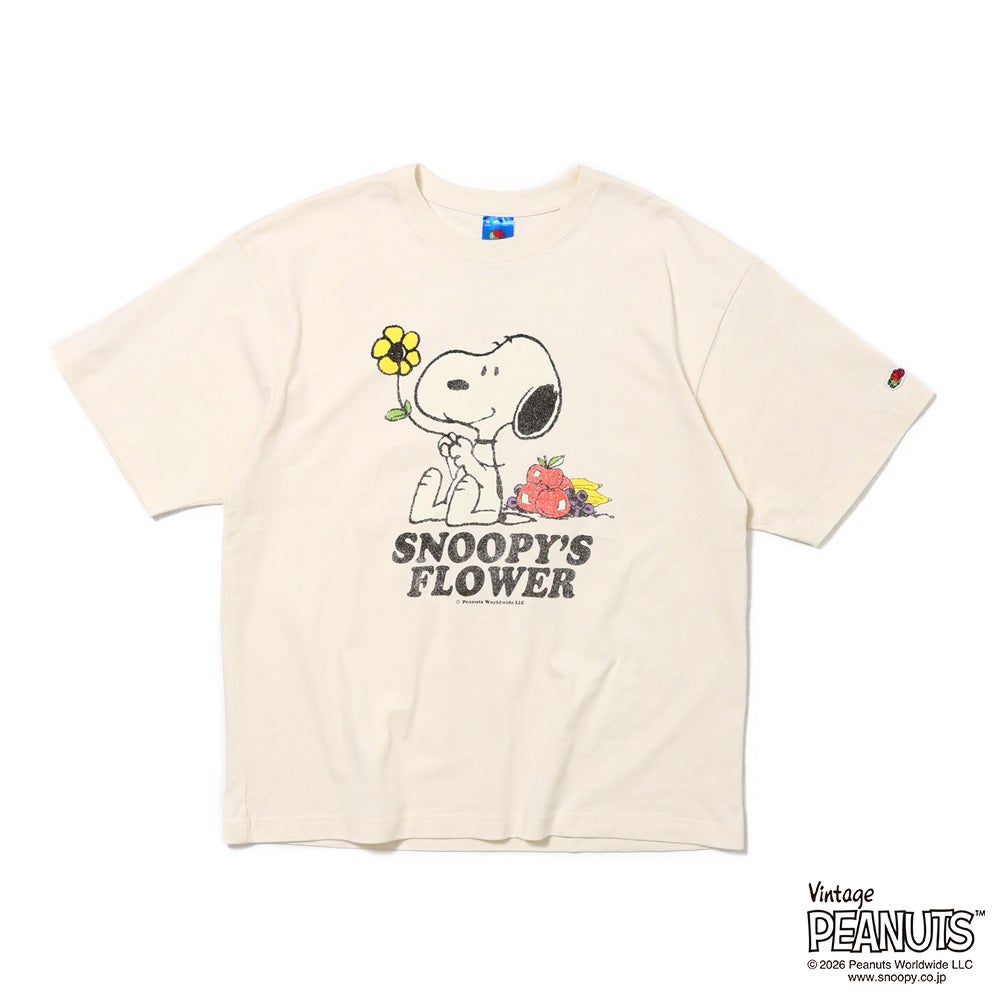 FTL x PEANUTS 19スラブ天竺1 Tシャツ | Fruit of the Loom | 公式
