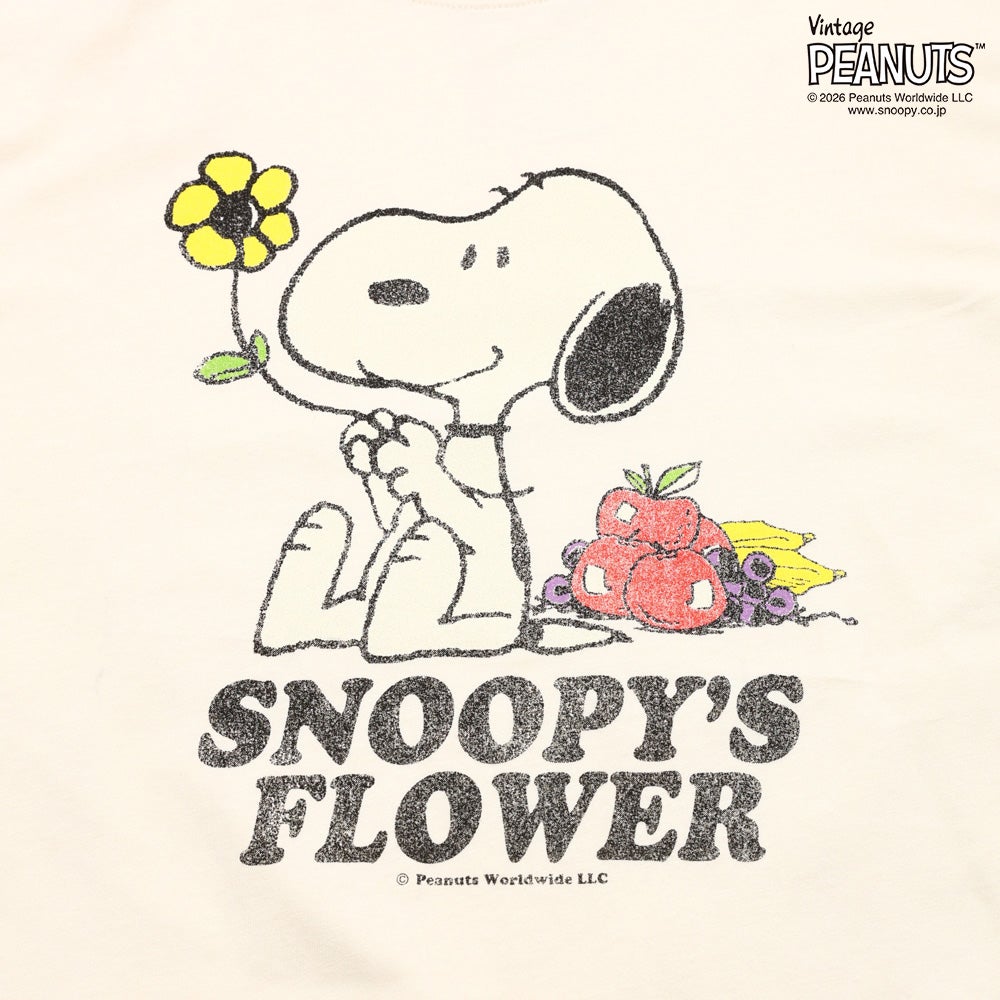 FTL x PEANUTS 19スラブ天竺1 Tシャツ | Fruit of the Loom | 公式