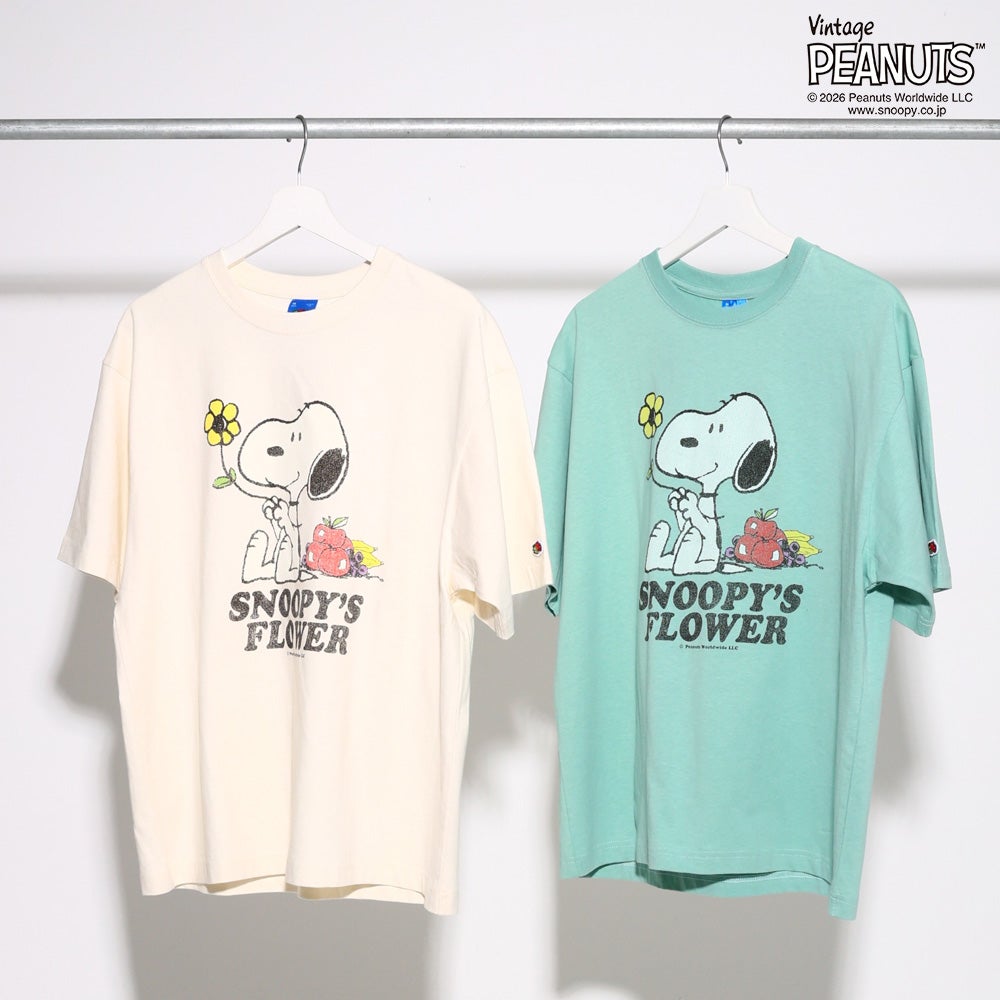 【ピーナッツ】Tシャツ⑩ XLサイズ FTL x PEANUTS 19スラブ天竺1 Tシャツ | Fruit of the Loom | 公式