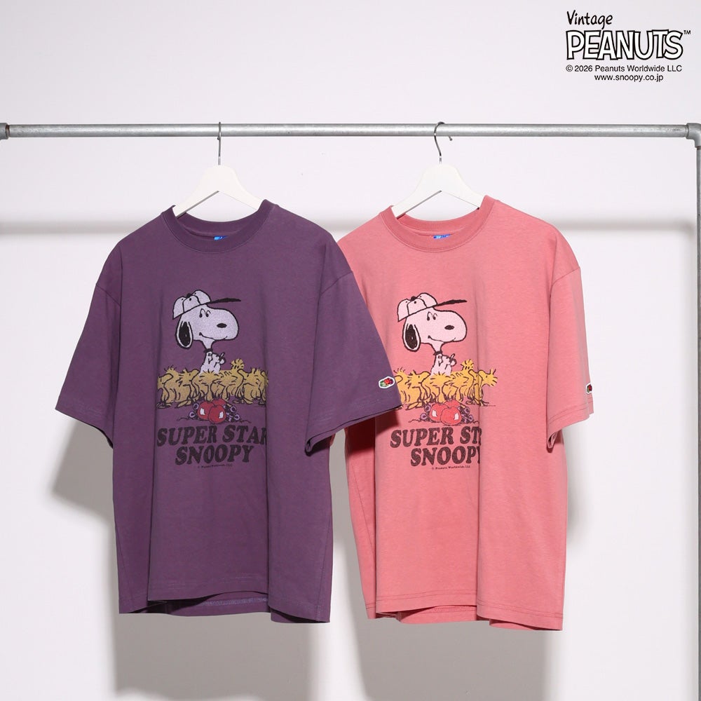 FTL x PEANUTS 19スラブ天竺2 Tシャツ | Fruit of the Loom | 公式
