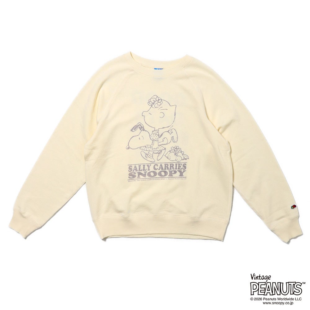 FTL x PEANUTS甘編み裏毛スウェット3 | Fruit of the Loom | 公式