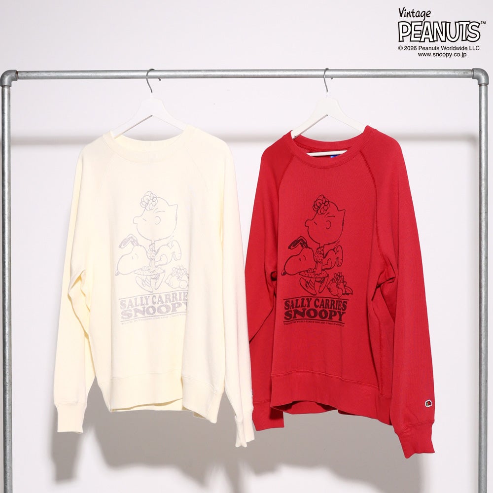 FTL x PEANUTS甘編み裏毛スウェット3 | Fruit of the Loom | 公式