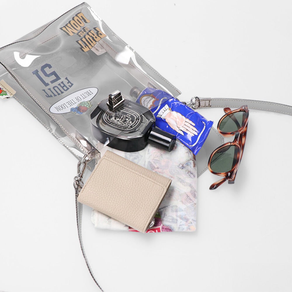 VINYL SHOULDER BAG & STICKER SEAL SET | Fruit of the Loom | 公式