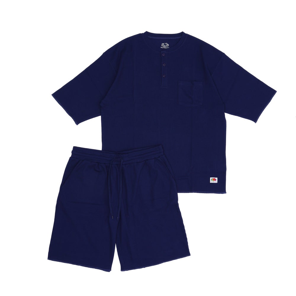 RHC RonHerman セット　ワッフルプルオーバー ワッフルショートパンツ バック ヘンリー ワッフル プルオーバー｜RHC(アールエイチシー)｜Ron