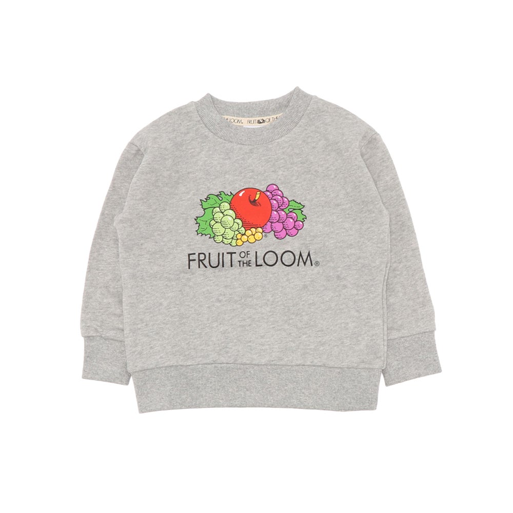 キッズ ロゴプリントスウェットシャツ | Fruit of the Loom | 公式