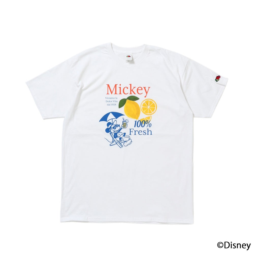 レモン Tシャツ FTL×Disney LEMON T-shirt | Fruit of the Loom | 公式オンラインストア