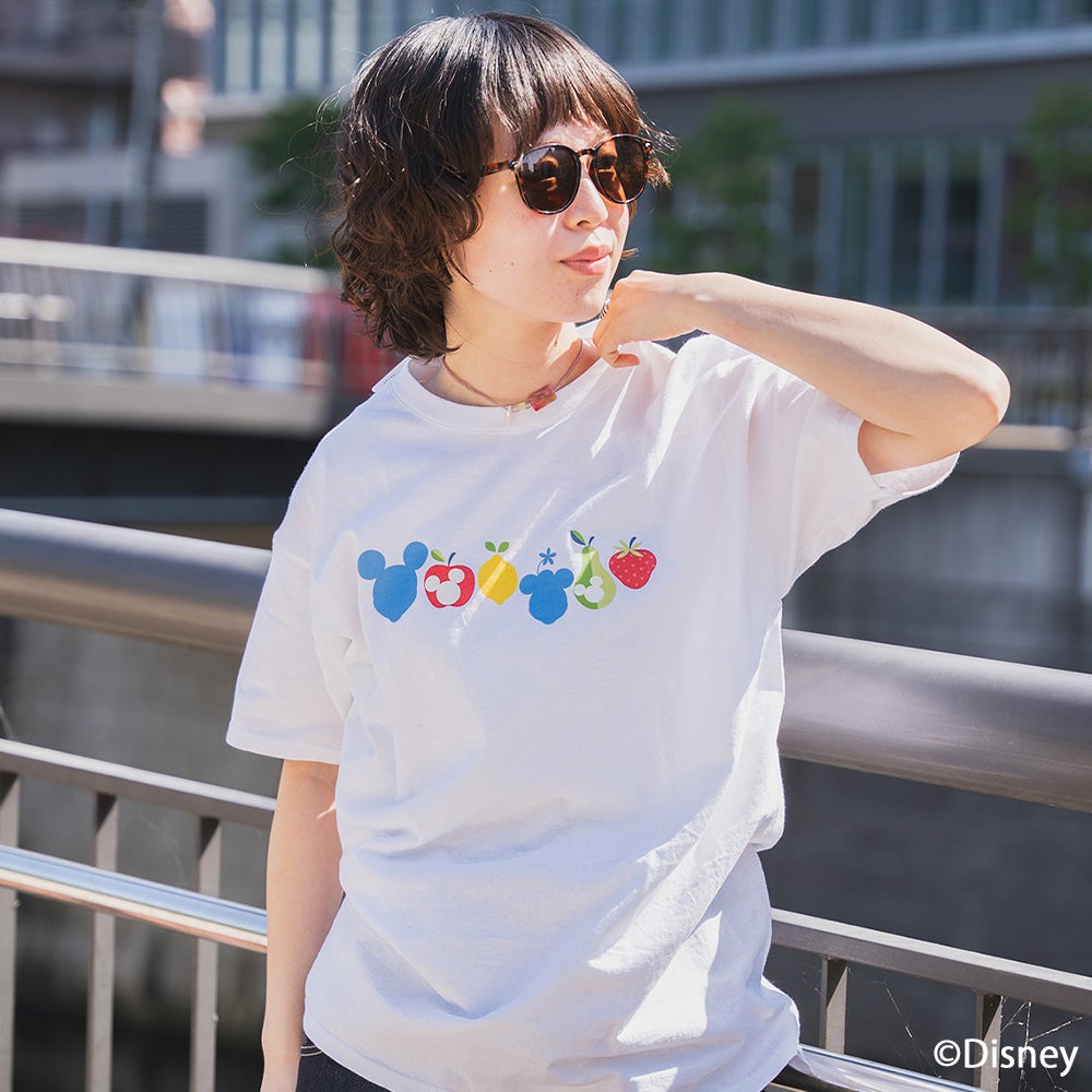 FTL×Disney COLORFUL T-shirt WHT | Fruit of the Loom | 公式