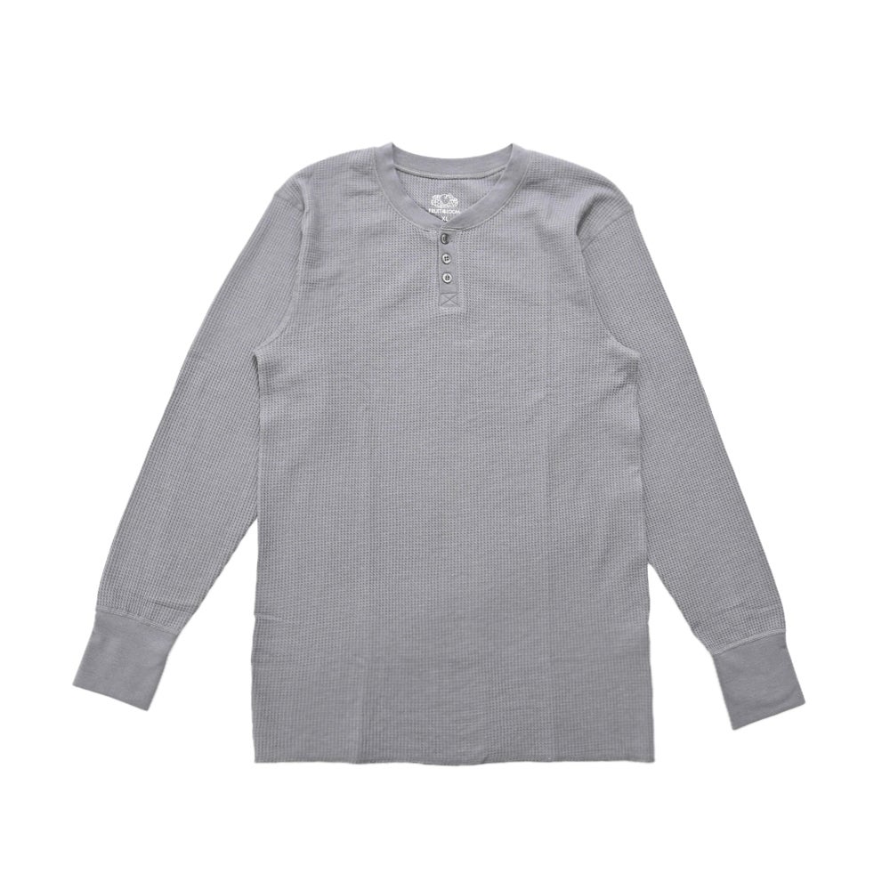 FTL TCワッフル ヘンリーネックL/S Tシャツ | Fruit of the Loom