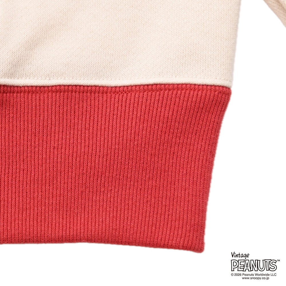 FTL×PEANUTS 裏起毛裏毛 刺繍カーディガン | Fruit of the Loom | 公式